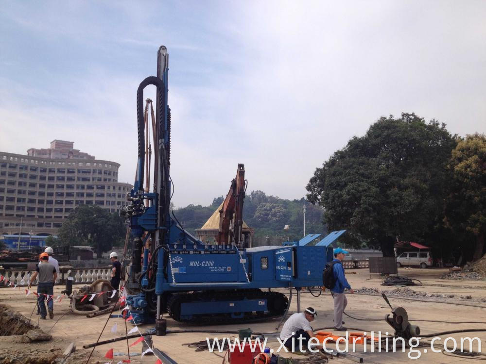 Mdl C200 Top Drive Impact Drilling Rig 7